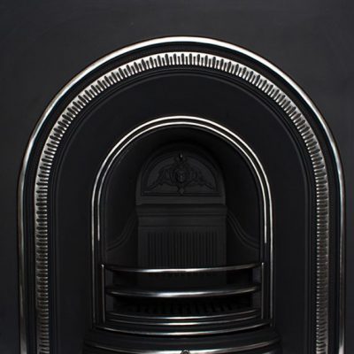 Canterbury fireplace arched interior