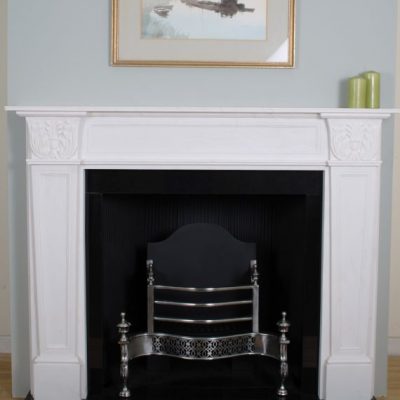 Acanthus leaf mantelpiece
